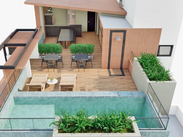 Apartamento com 37m² 3 quartos e 1 banheiro, à venda, no bairro Intermares em Cabedelo