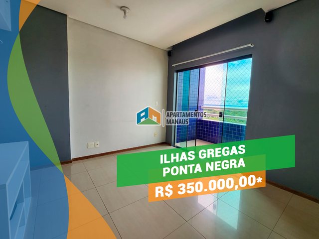 Foto do Apartamento - Ilhas Gregas 2Q/1st   Ponta Negra   Modulados e Ar   Andar alto | Apartamentos Manaus Imobiliária