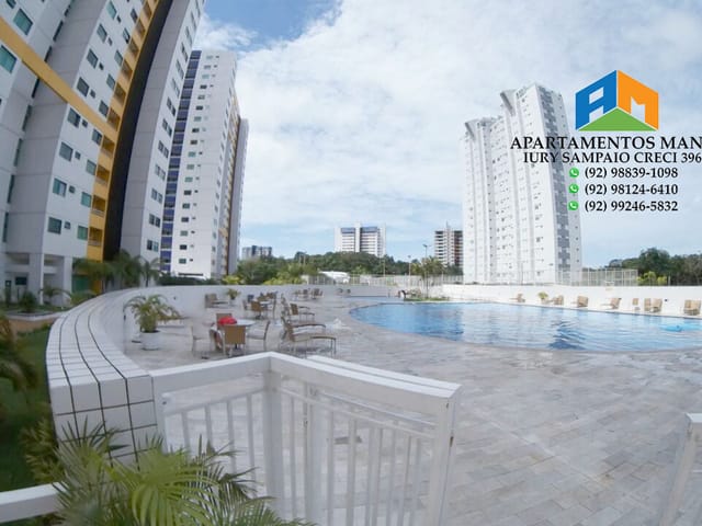 Foto do Apartamento - Ilhas Gregas 2Q/1st   Ponta Negra   Modulados e Ar   Andar alto | Apartamentos Manaus Imobiliária