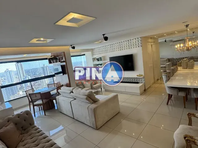 Apartamento 3 quartos e 4 banheiros, à venda, no bairro Setor Oeste em Goiânia