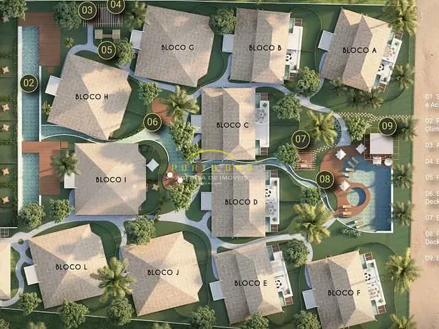 Apartamento com 183m² 3 quartos e 3 banheiros, à venda, no bairro Itacimirim (Monte Gordo) em Camaçari