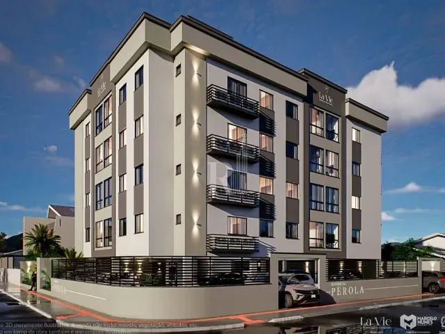 Apartamento 2 quartos e 2 banheiros, à venda, no bairro Areias em Tijucas