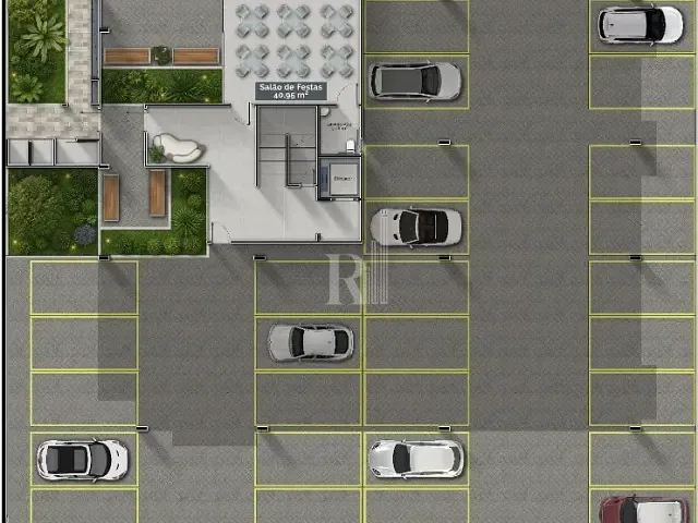 Apartamento 2 quartos e 2 banheiros, à venda, no bairro Areias em Tijucas