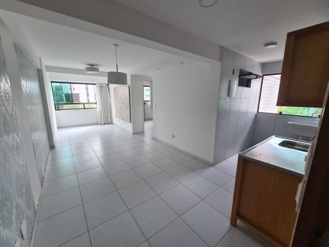 Foto do Apartamento - Apartamento à venda com 55m2, 2 dormitórios sendo 1 suíte e 1 vaga no Edf. Home Ferreira Pires, Casa Forte, Recife, PE | Tânia Macêdo Imóveis