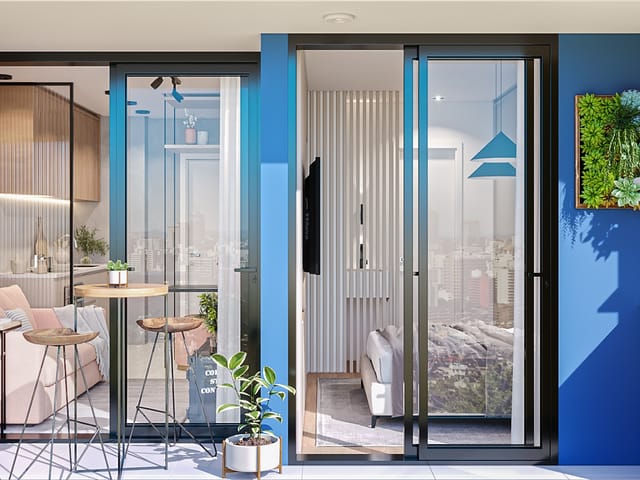 Apartamento com 32m² 1 quarto e 1 banheiro, à venda, no bairro Portão em Curitiba