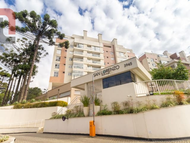Apartamento 2 quartos e 3 banheiros, à venda, no bairro São Lourenço em Curitiba