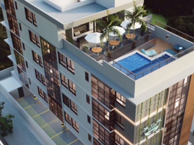 Apartamento com 55m² 2 quartos e 1 banheiro, à venda, no bairro Ponta de Campina em Cabedelo