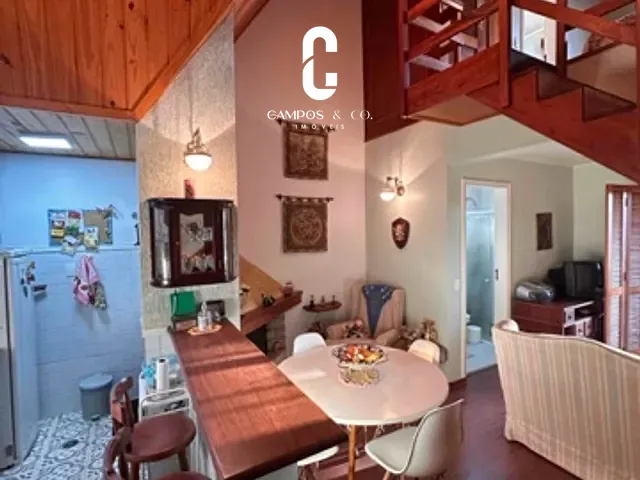Apartamento 1 quarto e 2 banheiros, à venda, no bairro Jardim das Pérolas em Campos do Jordão