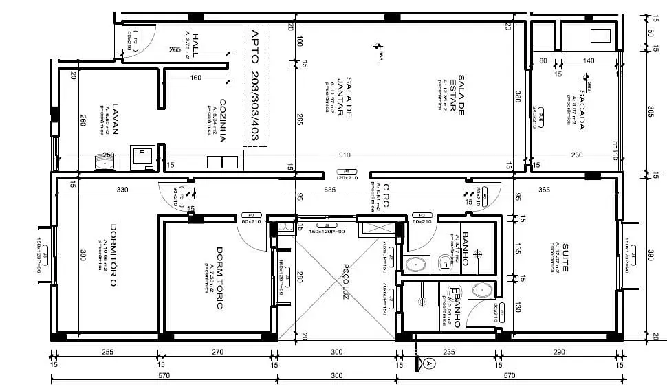 Apartamento, 3 quartos, 106 m² - Foto 4