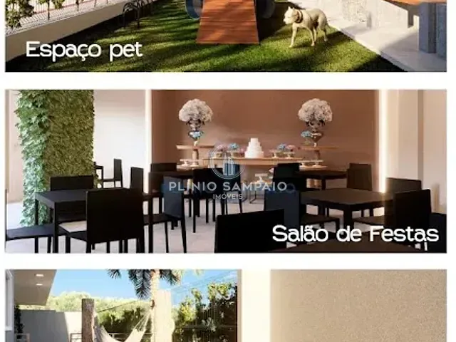 Apartamento com 48m² 2 quartos e 2 banheiros, à venda, no bairro Cocal em Vila Velha