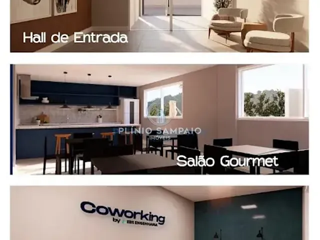 Apartamento com 48m² 2 quartos e 2 banheiros, à venda, no bairro Cocal em Vila Velha