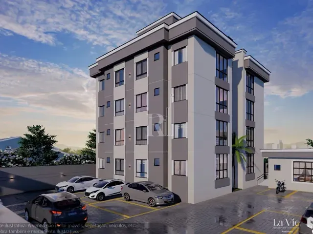 Apartamento 2 quartos e 1 banheiro, à venda, no bairro Santa Luzia em Tijucas