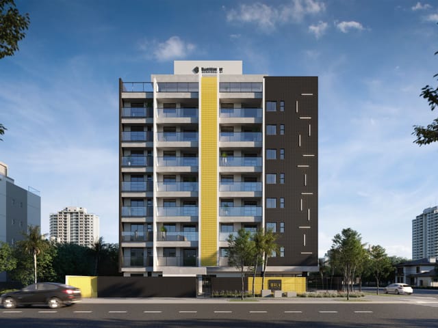 Apartamento 1 quarto e 1 banheiro, à venda, no bairro Mercês em Curitiba