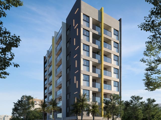 Apartamento 1 quarto e 1 banheiro, à venda, no bairro Mercês em Curitiba