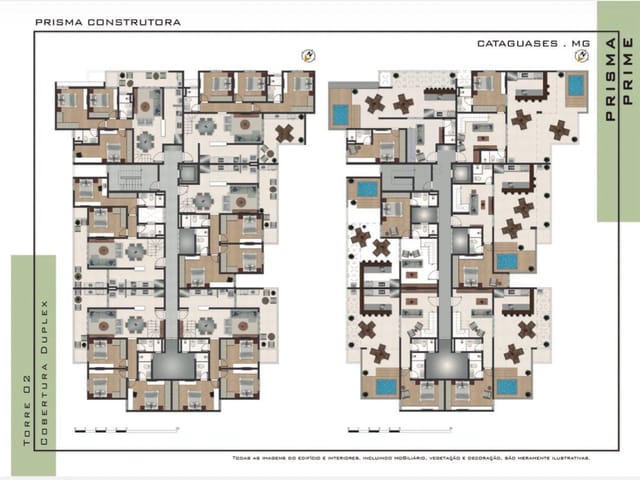 Apartamento 3 quartos e 1 banheiro, à venda, no bairro Colinas em Cataguases