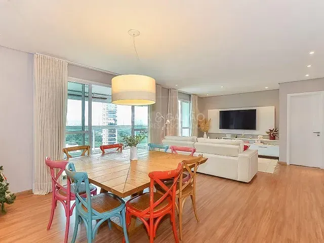 Apartamento com 126m² 3 quartos e 3 banheiros, à venda, no bairro Ecoville em Curitiba