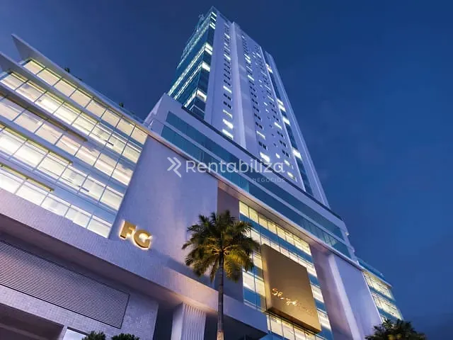Apartamento com 305m² 4 quartos e 5 banheiros, à venda, no bairro Barra Norte em Balneário Camboriú