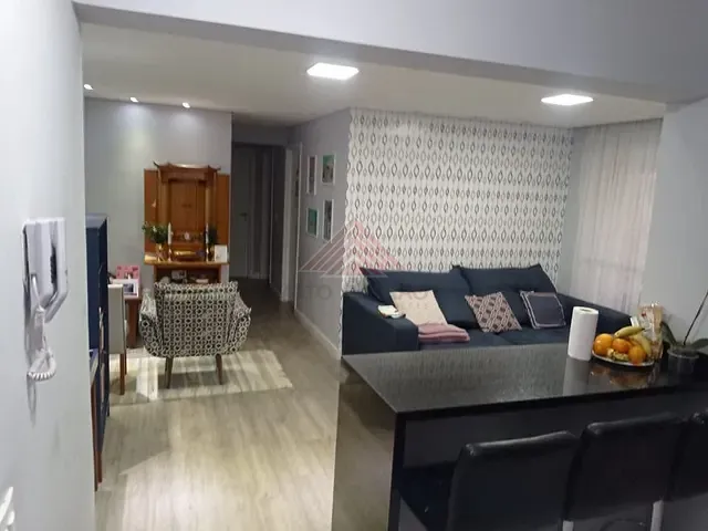 Apartamento com 95m² 3 quartos e 2 banheiros, à venda, no bairro Jardim Pedroso em Mauá