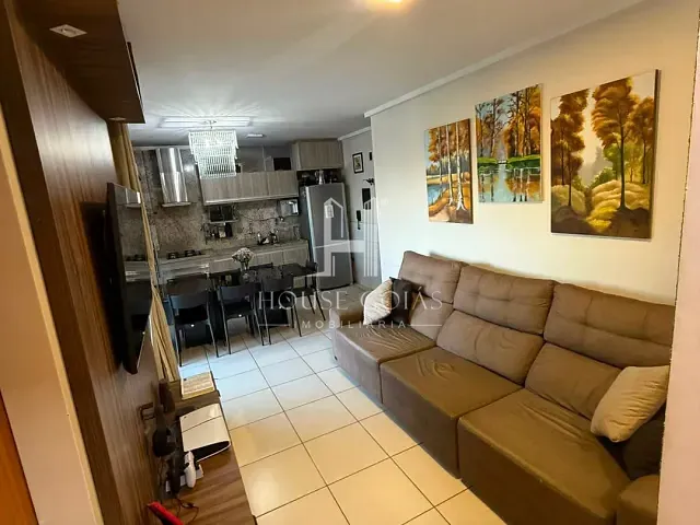 Apartamento 3 quartos e 2 banheiros, à venda, no bairro Parque Oeste Industrial em Goiânia