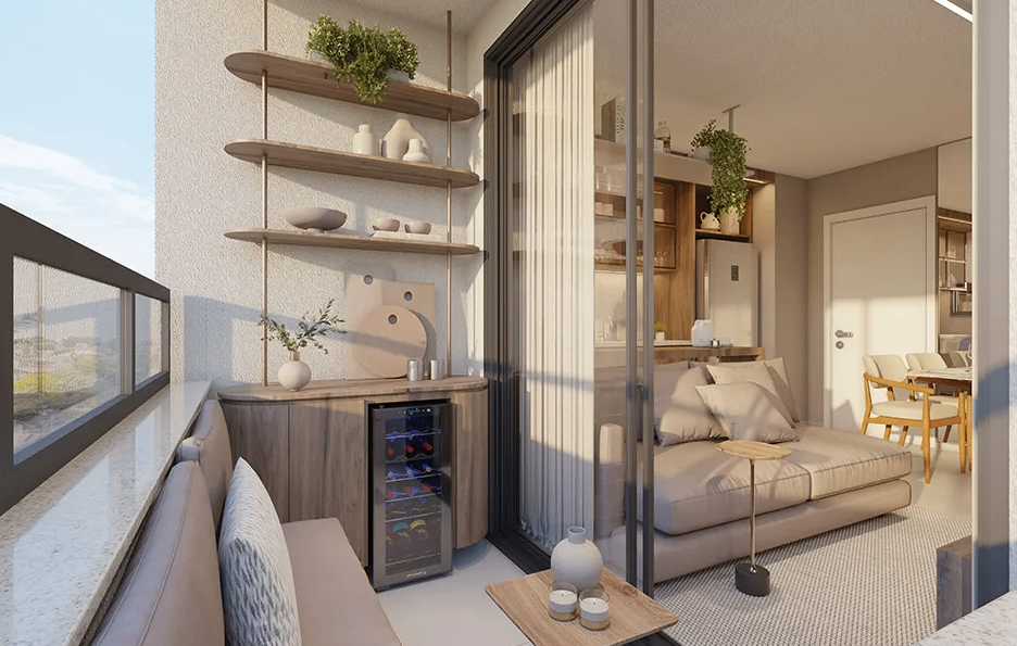 Apartamento, 2 quartos, 52 m² - Foto 2