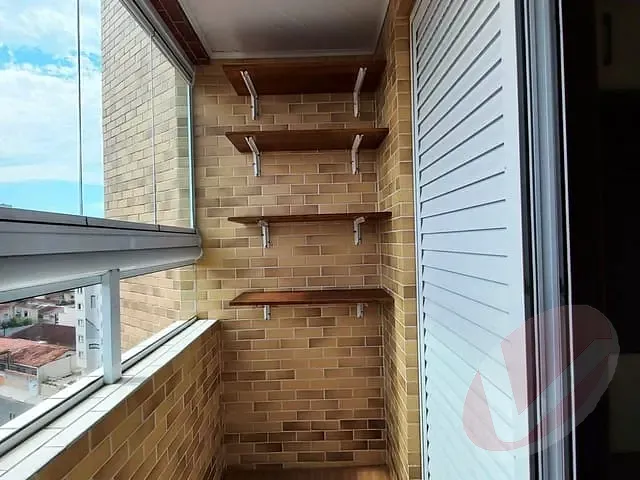Apartamento com 87m² 1 quarto e 1 banheiro, à venda, no bairro Caiçara em Praia Grande