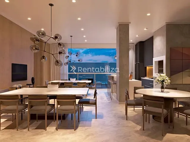 Apartamento 3 quartos e 1 banheiro, à venda, no bairro Meia Praia em Itapema