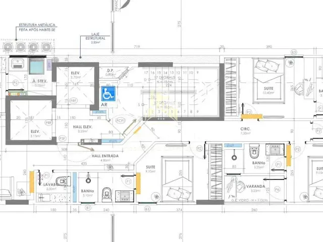 Apartamento 4 quartos e 5 banheiros, à venda, no bairro Praia do Morro em Guarapari