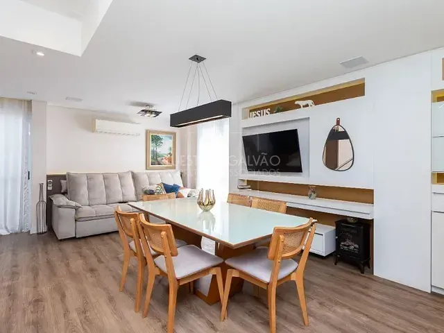 Apartamento com 179m² 3 quartos e 3 banheiros, à venda, no bairro Santa Quitéria em Curitiba