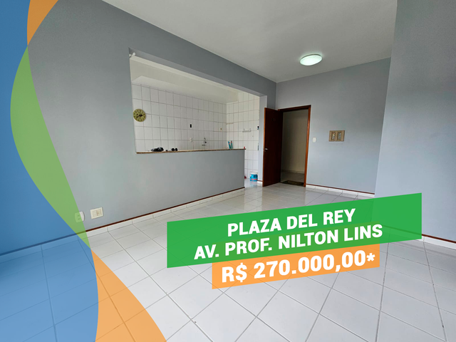 Foto do Apartamento - Plaza Del Rey - 2 Quartos - Varanda e Elevador - Av. Prof. Nilton Lins | Apartamentos Manaus Imobiliária