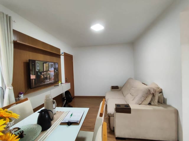 Apartamento 2 quartos e 1 banheiro, à venda, no bairro Nossa Senhora da Conceição em Contagem