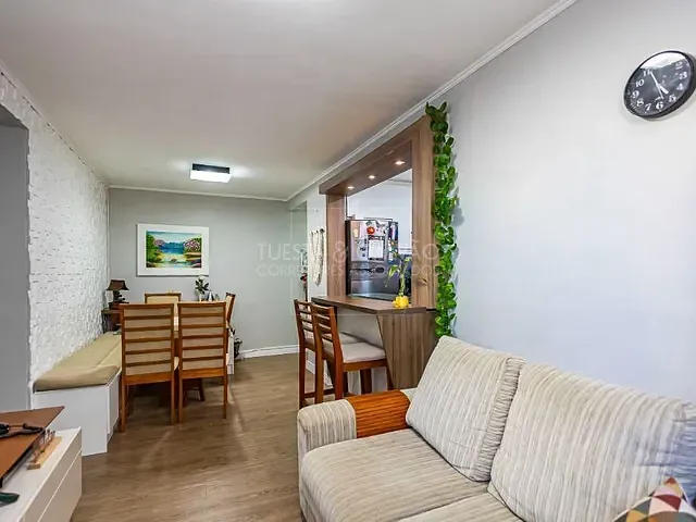 Apartamento com 62m² 3 quartos e 2 banheiros, à venda, no bairro Portão em Curitiba
