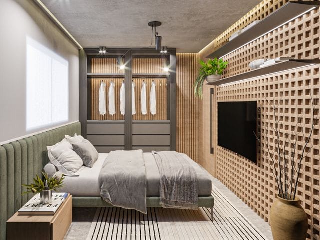Apartamento com 60m² 2 quartos e 1 banheiro, à venda, no bairro Ponta de Campina em Cabedelo