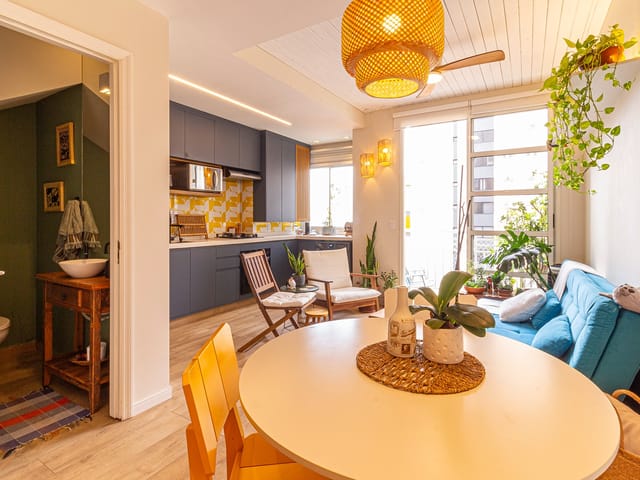 Foto do Apartamento - Duplex reformado e mobiliado - pronto para morar ou investir! A 3 min do Bourbon / Allianz Parque | Vion Imóveis