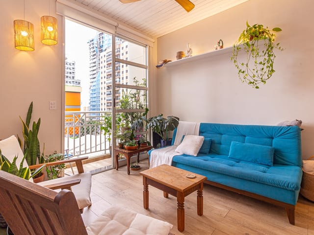 Foto do Apartamento - Duplex reformado e mobiliado - pronto para morar ou investir! A 3 min do Bourbon / Allianz Parque | Vion Imóveis