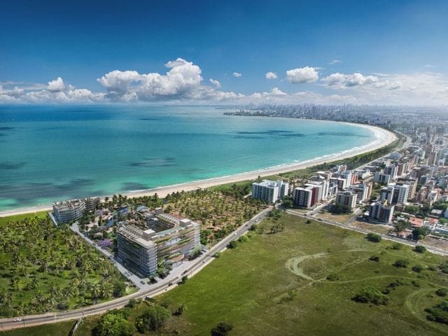 Apartamento com 28m² 1 quarto e 1 banheiro, à venda, no bairro Ponta de Campina em Cabedelo