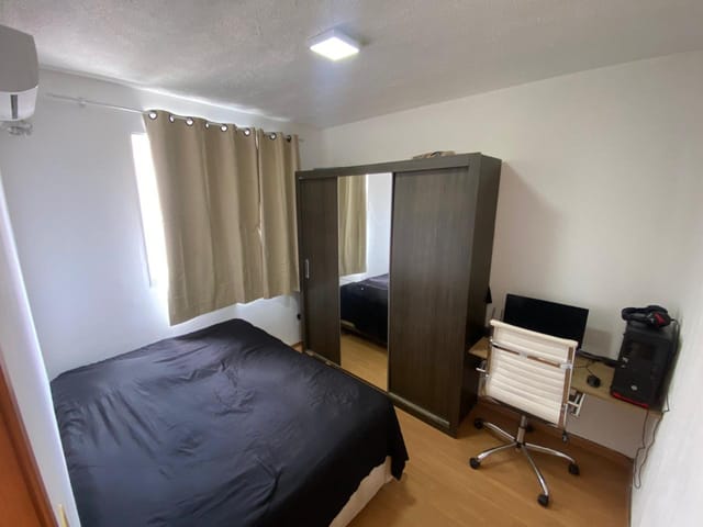 Apartamento 2 quartos e 1 banheiro, à venda, no bairro Parque Novo Jockey em Campos dos Goytacazes