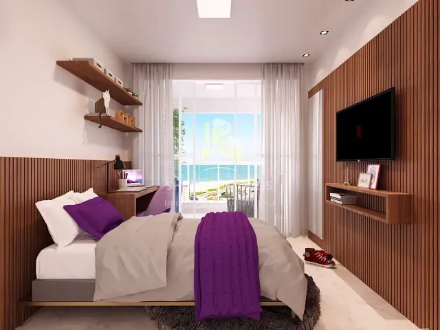 Apartamento 3 quartos e 2 banheiros, à venda, no bairro Ipiranga em Guarapari