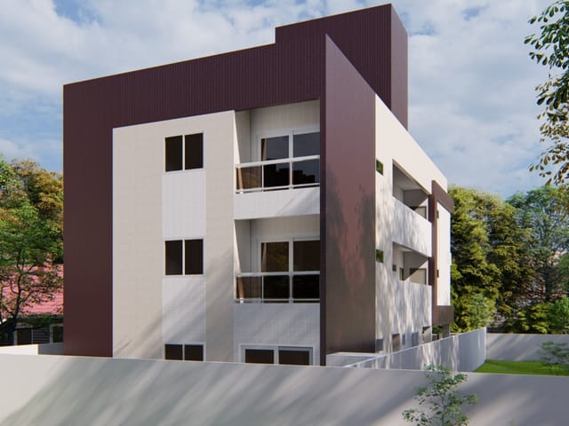 Apartamento com 42m² 2 quartos e 1 banheiro, à venda, no bairro Tambauzinho em João Pessoa