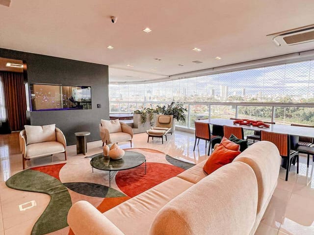 Foto do Apartamento - À Venda: Apartamento Alto Padrão no Cena Du Parc – 3 Suítes, Closet, Espaço Gourmet, Jacuzzi e Design Contemporâneo em 210m² Privativos | ApêHouse | Imobi