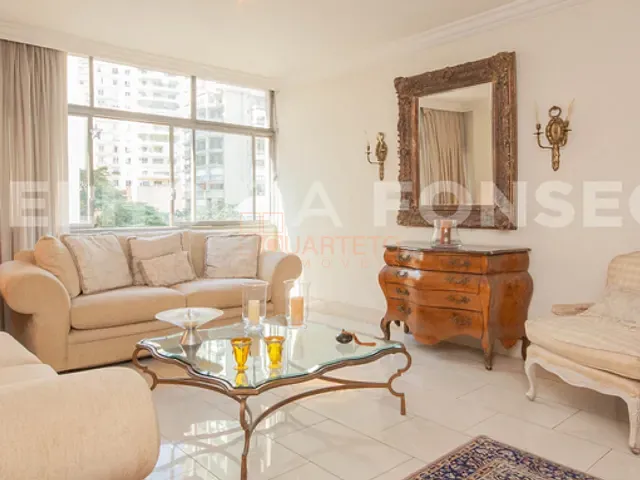 Apartamento com 187m² 3 quartos e 3 banheiros, à venda, no bairro Cerqueira César em São Paulo
