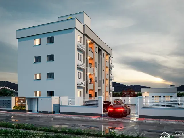 Apartamento 2 quartos e 2 banheiros, à venda, no bairro Areias em Tijucas