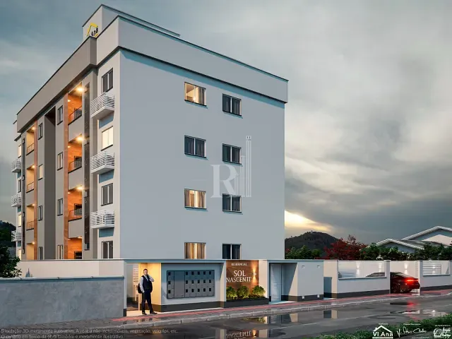 Apartamento 2 quartos e 2 banheiros, à venda, no bairro Areias em Tijucas