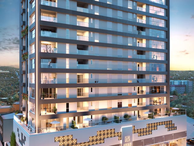 Foto do Apartamento - Apartamento com 3 dormitórios (3 suítes), sala de estar, sala de jantar, cozinha, churrasqueira,  lavabo, à venda, Centro, Lajeado, RS | Executivo Imóveis