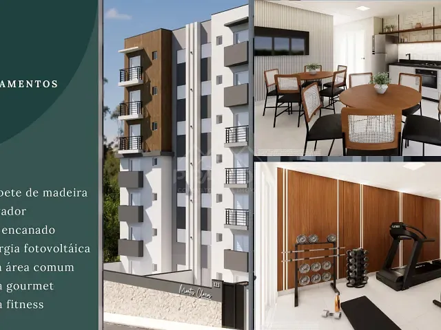 Apartamento 2 quartos e 1 banheiro, à venda, no bairro São José em Poços de Caldas