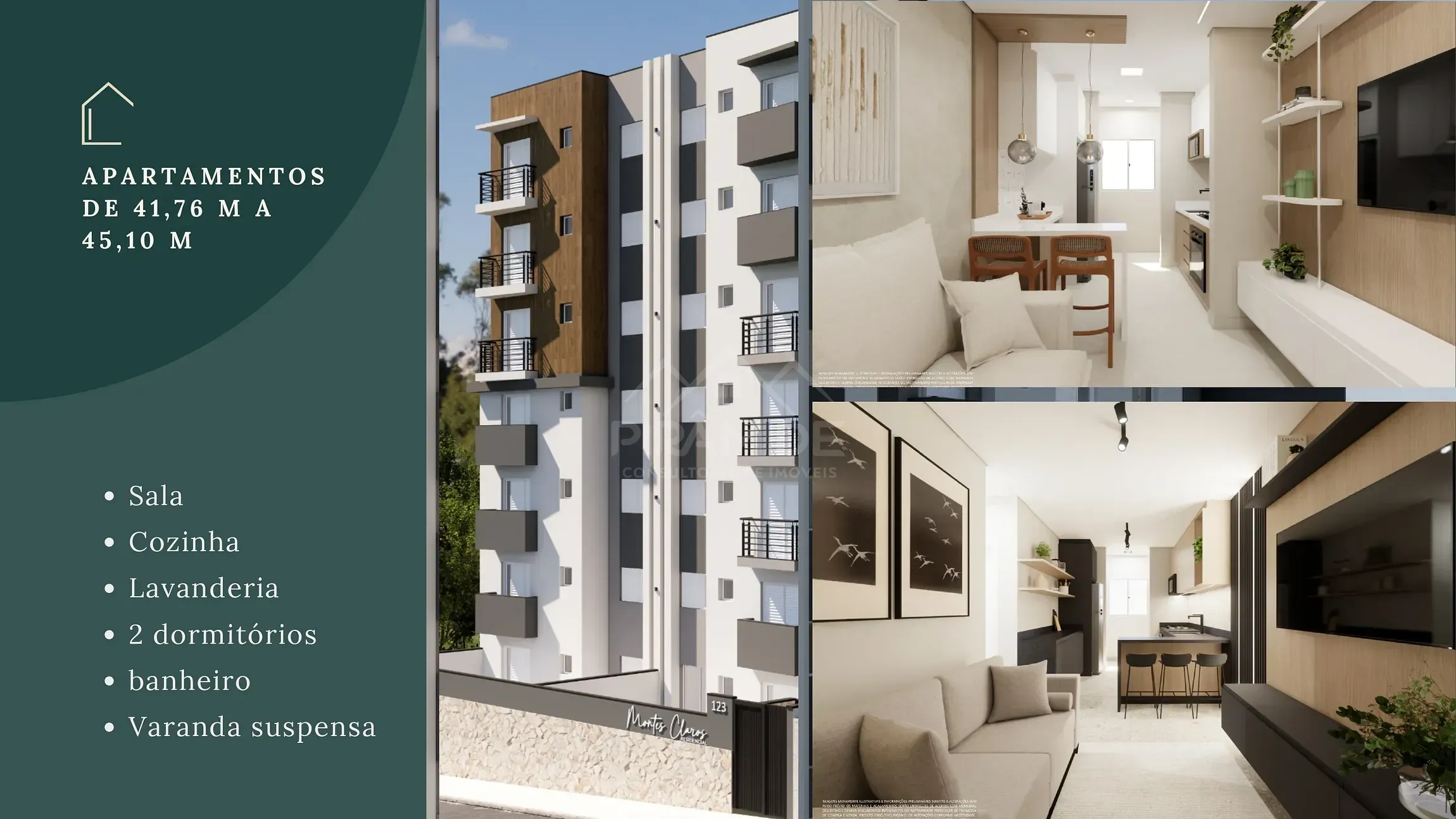 Apartamento, 2 quartos, 43 m² - Foto 2