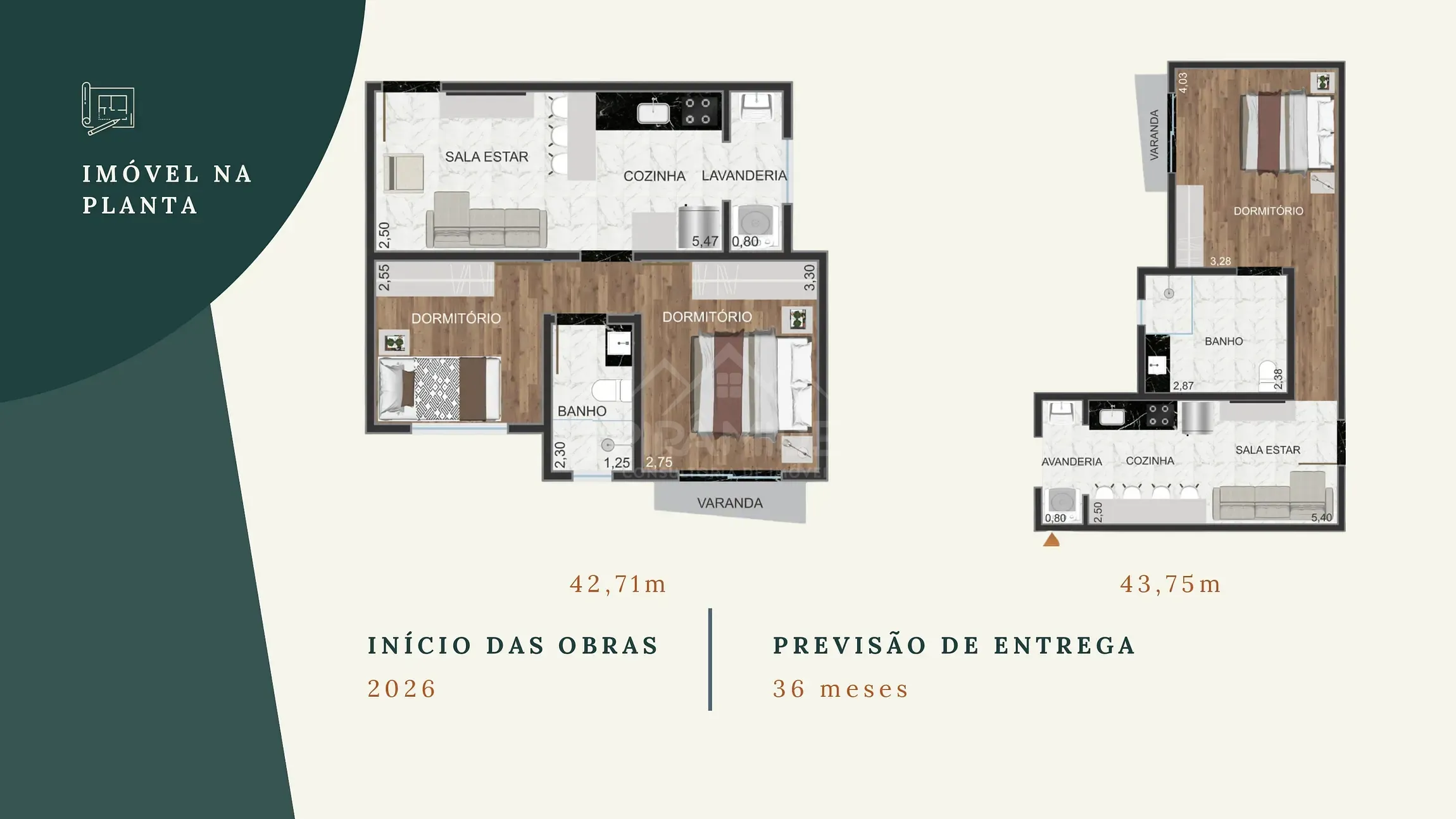 Apartamento, 2 quartos, 43 m² - Foto 7