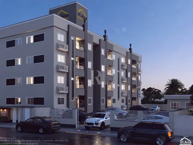 Apartamento 2 quartos e 2 banheiros, à venda, no bairro Santa Luzia em Tijucas