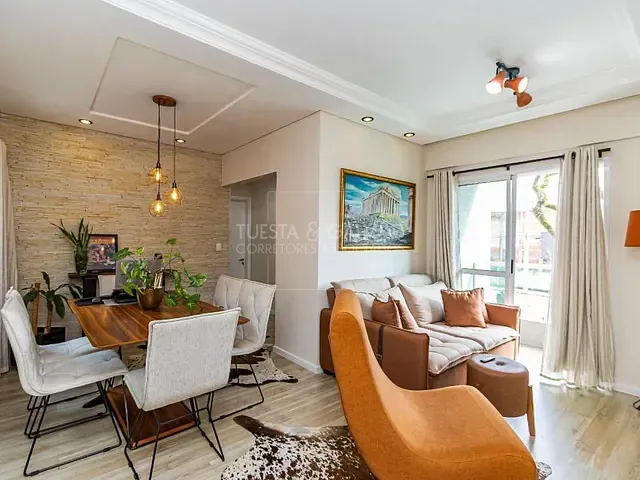 Apartamento com 61m² 2 quartos e 2 banheiros, à venda, no bairro Capão Raso em Curitiba