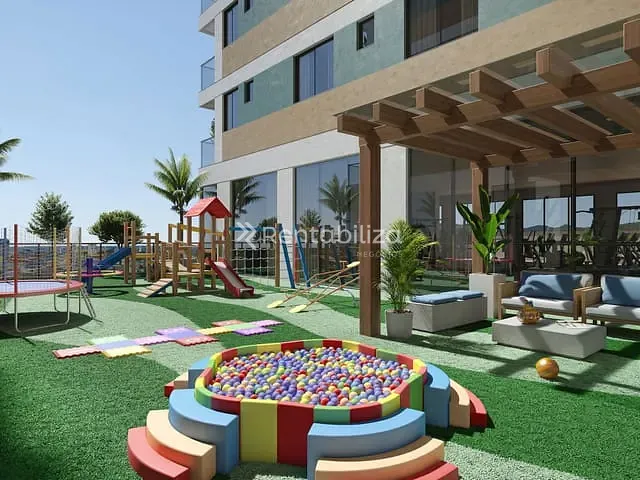 Apartamento com 133m² 3 quartos e 4 banheiros, à venda, no bairro Perequê em Porto Belo