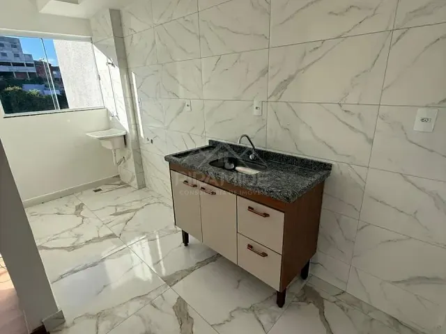 Apartamento 2 quartos e 1 banheiro, para alugar, no bairro Residencial Greenville em Poços de Caldas